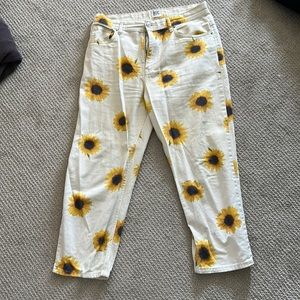 BDG urban outfitters sunflower pants size 32/30